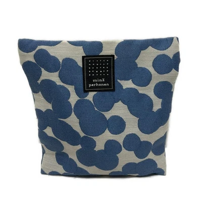 Auténtica mina perhonen (mina) - abs9759 Azul Claro Blanco Ramie Algodón Seda Poliéster Foto 1 de 4