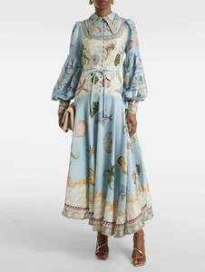 ALEMAIS BATH HOUSE SHIRTDRESS , SIZE-AU/UK-6 , RRP $890 - Picture 1 of 8