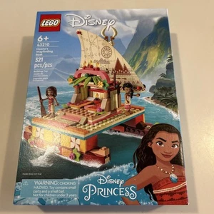 New In Box LEGO Disney Princess Moana's Wayfinding Boat Building Toy 43210 - Picture 1 of 4