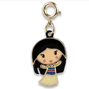 CHARM IT! Gold Swivel Mulan Charm - Picture 1 of 2