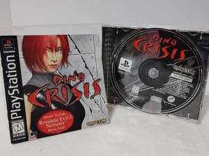 Capcom Dino Crisis 2 Sony PlayStation PS1 Complete in Box with Manual ONE Disc - Picture 1 of 14