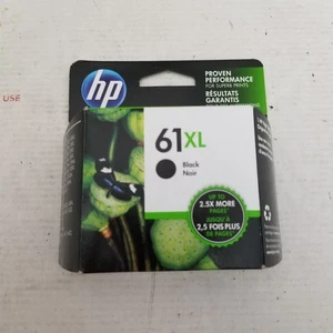 HP 61XL Black High Yield Ink Cartridge CH563WN#140 EXP 2019 Genuine - Picture 1 of 7