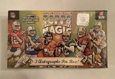 2013 Topps Magic NFL Football Hobby Box Factory Sealed Travis Kelce Rookie Year - Image 1 of 4
