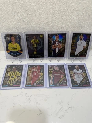 ENORME LOTE DE 50+ Topps Match Attax! Mbappé Haaland Ronaldo Kane Bellingham UCL Foto 1 de 4