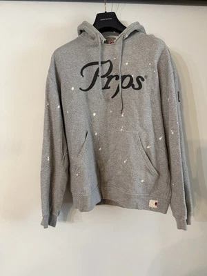 Sudadera con Capucha PRPS Gráfica Para Hombre Gris Claro Talla M Foto 1 de 4