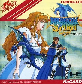 Dragon Spirit PC Engine HuCard Japan Used CIB