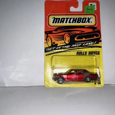 Vintage Superfast Matchbox SF Rolls Royce Silver Shadow, Red Maroon - Image 1 of 4