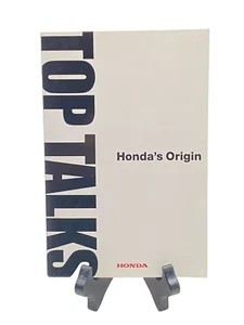 Takeo Fukui / TOP TALKS Honda's Origin 1st Edition 2006 W/DVD - Picture 1 of 15