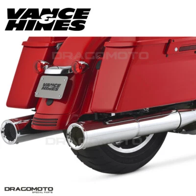 Harley FLHRSI 1450 EFI Road King Custom 2004-2006 escape de alta salida Vance y H... Foto 1 de 4