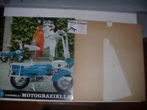 MOTOGRAZIELLA 2+2 GIRLS in GARDEN PUBBLICITA' CARTONCINO DA APPENDERE E DA BANCO - Picture 1 of 1