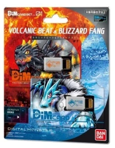Bandai Dim Card Vol.1 Volcanic Beat Blizzard Fang Vital Bracelet Digital Monster - Bild 1 von 2