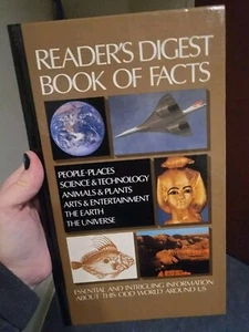 Readers Digest- Book of Facts -1987 Readers Digest Association-HC Excellent Cond - Picture 1 of 8