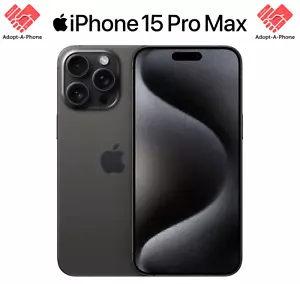 NEW* Apple iPhone 15 Pro Max | 256GB Black Titanium | Factory Unlocked ESIM - Picture 1 of 14