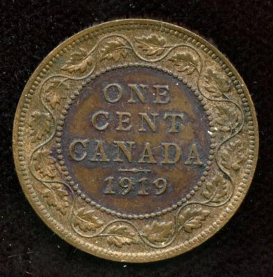 1919 Canada One Cent - Nice Lustrous Condition   C3 - Image 1 of 2