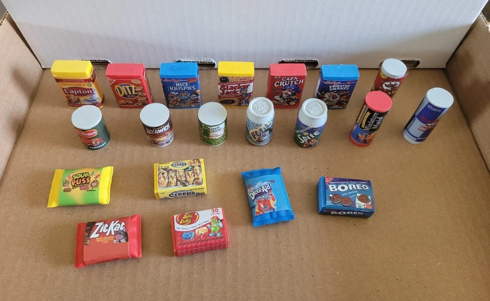 Topps Wacky Packages Erasers Series 1 Set 20 NO SPs No Stickers - Image 1 of 1