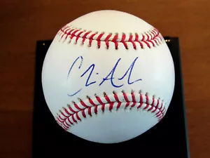 CHRIS ARCHER TWINS PIRATES RAYS PITCHER SIGNED AUTO OML BASEBALL JSA GEM - Picture 1 of 3
