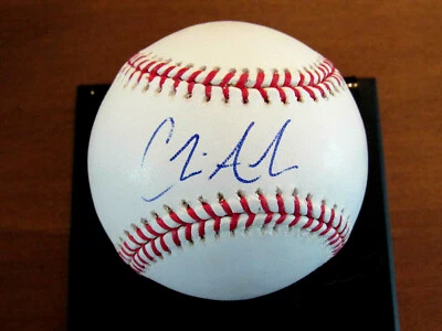 克里斯·阿切尔 双人 海盗 RAYS PITCHER 签名 亲笔签名 OML 棒球 JSA 美女 — 第 1/3 张图片