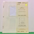 Hallmark Lined Matte Pages Large Refill 10 Pages AR1480