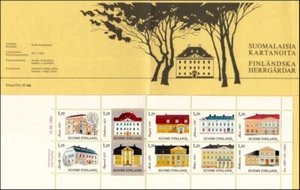 Finland 1982 Architecture, Manor Houses, Complete Booklet, MNH / UNM - Picture 1 of 1