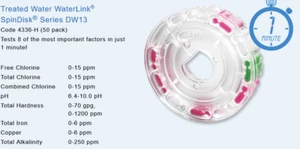 WaterLink Spin Touch Treated Water Test Disc Pack Of 50 - Picture 1 of 2