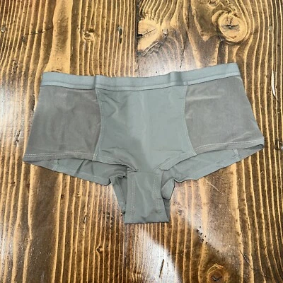 Parade Women's Small Mesh Boyshorts - Gray - Image 1 of 4