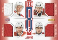 2013-14 Score Hockey Team 8s Jersey #T8-HAB Montreal Canadiens - Alex Galchenyuk