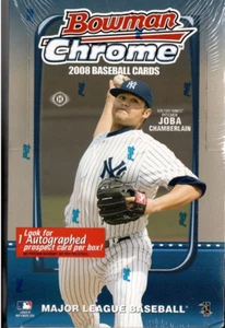 2008 Bowman Chrome Baseball Hobby Box - Picture 1 of 1