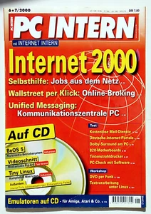 Zeitschrift PC INTERN - Ausgabe 6/7 2000 mit CD Beilage - Bild 1 von 3