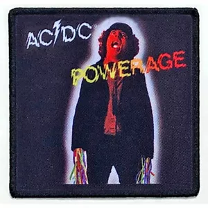 AC/DC - POWERAGE - PARCHE TEJIDO - TOTALMENTE NUEVO - BANDA DE MÚSICA ACDCALBPAT04 - Imagen 1 de 1