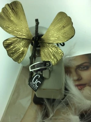 Guess Collections Sterling Silver Amethyst Colored Gemstone Ring SZ 5.5 - Image 1 of 4