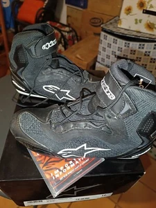 ALPINESTARS FASTER-3 RIDEKNIT SHOES BLACK - Foto 1 di 4