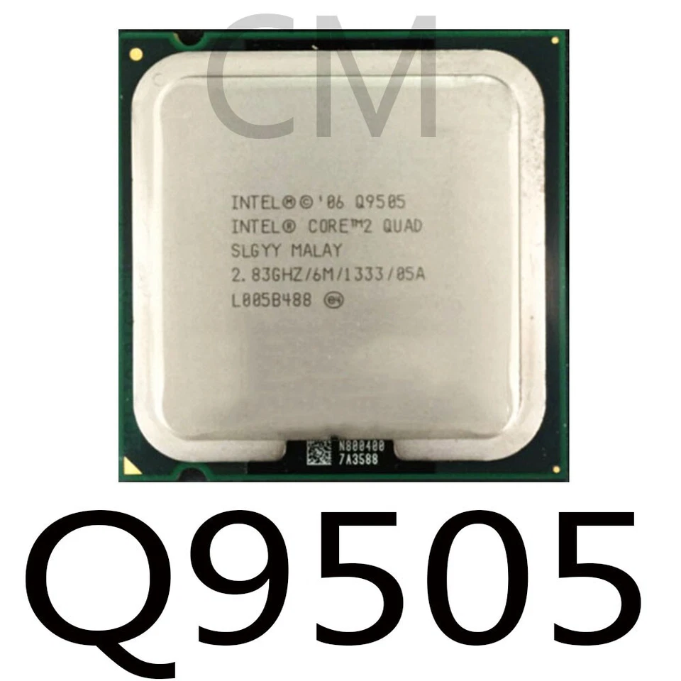 Intel Core 2 Quad Q9505 2.83GHz/6M/1333 LGA775 CPU Processor - Image 1 of 1