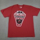 Miami Heat 2013 NBA Finals Champions T-Shirt Mens XL Red Adidas Go To Tee Ring