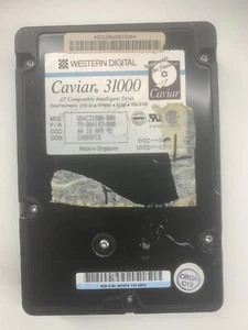 WESTERN DIGITAL CAVIAR 31000 1083.8MB AT HDD P/N: 99-004143-000 DCM: CABBGFCB - Afbeelding 1 van 4