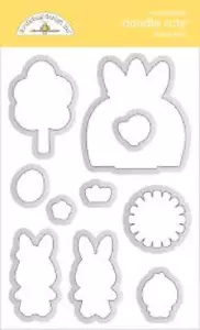 Doodlebug Design METAL CUTTING DIE - BUNNY HOP - Picture 1 of 1