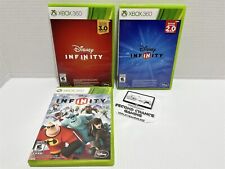 XBOX 360 Disney Infinity 1 2.0 & 3.0 Complete Tested Free Ship