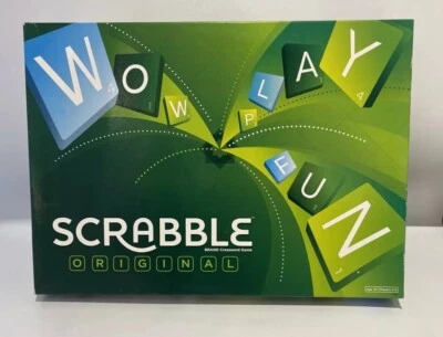 Mattel Scrabble Original Classic Board Tile Game - Y9592 2012 - Image 1 of 4