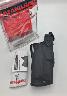 Safariland 6360 ALS/SLS Lev-3 RH Duty Holster S&W M&P .45 COMPACT w/ LIGHT - Image 1 of 4