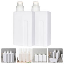 2x 1000ml Refillable Plastic for Lotion, Fabric Softener,