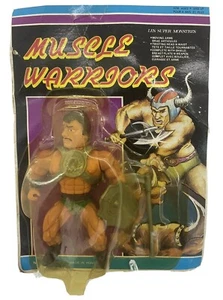 MOTU KO Sungold Galaxy Muscle Warriors Triton mit einseitiger Axt 80er Vintage - Bild 1 von 7