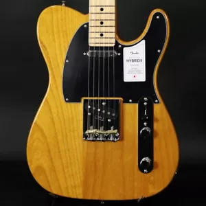 Fender / Made In Japan Hybrid II Telecaster Maple Fingerboard Vintage Natural - Picture 1 of 10