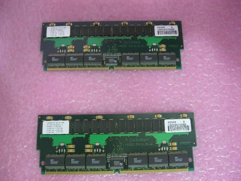 Dataram 62046 X7005A 512 MB (2 * 256 MB) mem 3 terceros Foto 1 de 1