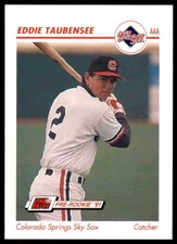 1991 LIne Drive Aaa Baseball Card Eddie Taubensee #76 2915