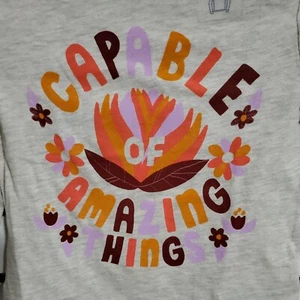 girls long sleeve Shirt Toddler 3T Gray - Picture 1 of 4