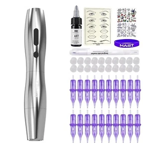 Mast Tattoo Kit P20 Wireless Tattoo Pen Machine Gun Kit QP-021C - Picture 1 of 2