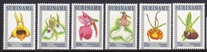 Flowers - Suriname 1983 Orchids set fine fresh MNH - Picture 1 of 1