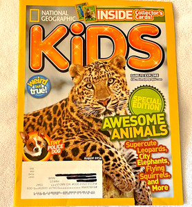 National Geographic Kids Magazine Awesome Animals Special Edition Aug 2014