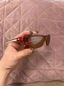 ADIDAS GAZELLE CLIMACOOL SUNGLASSES A138 COLOUR RED MADE IN AUSTRIA - Picture 1 of 13