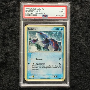 Pokemon EX Smaragd Kyogre Holo PSA 9 Mint German Karten Cards Sammlung - Picture 1 of 2