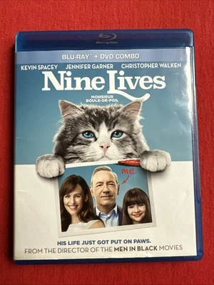 Nine Lives (Blu-ray/DVD, 2016, Canadian) - Image 1 of 4